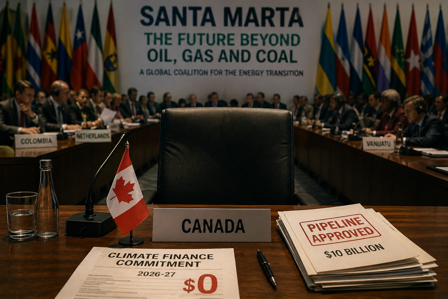 An Empty Chair at Santa Marta