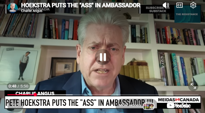 Pete Hoekstra: The ‘Ass’ in Ambassador Exposed