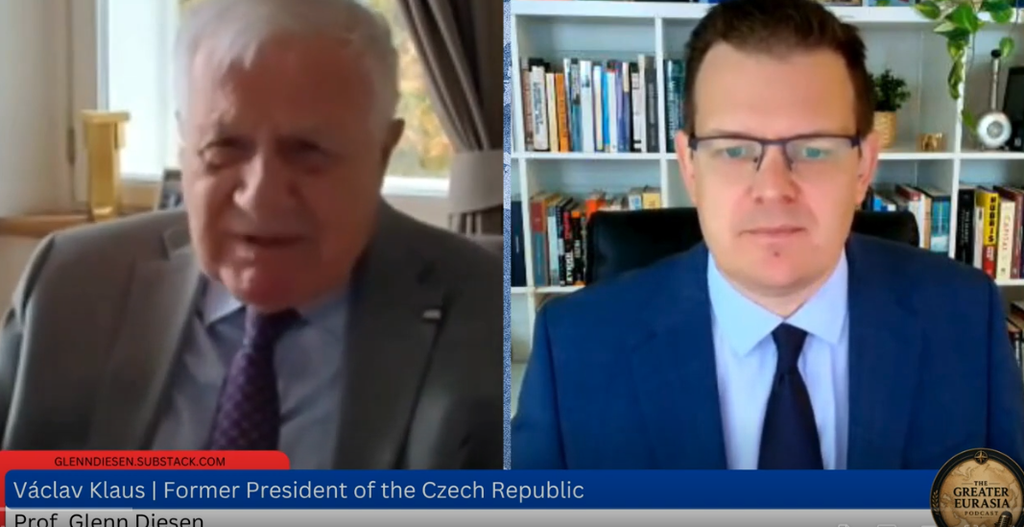 Václav Klaus: EU Authoritarianism & Russia Conflict