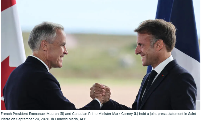 Macron, Carney Forge Stronger France-Canada Ties